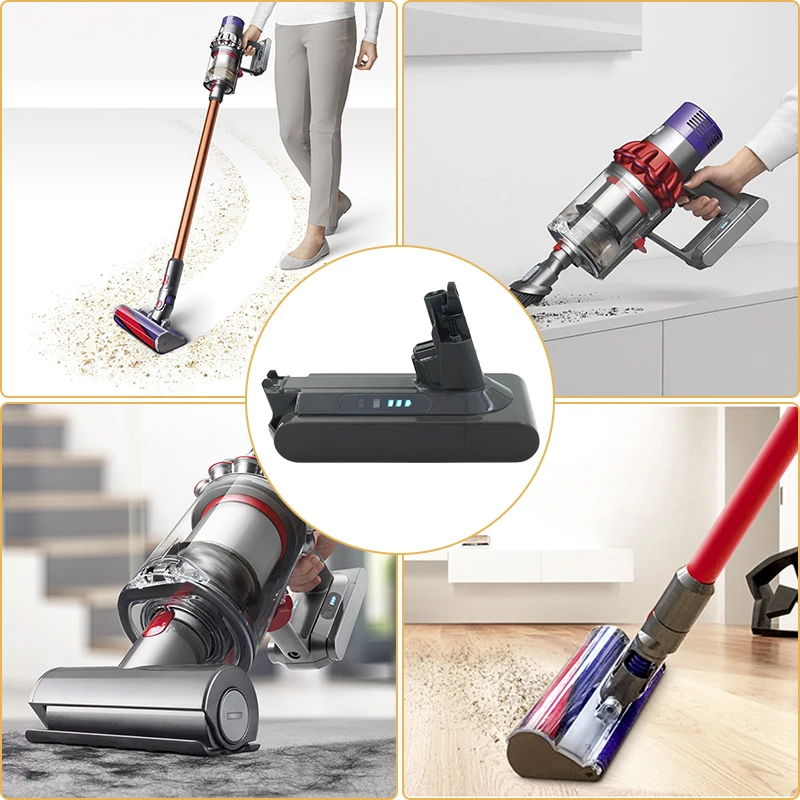 25,2 V 3.0Ah литиевая аккумуляторная батарея для Dyson пылесос V10 abte V10 Animal V10 полная чистка SV12 V10 Fluffy
