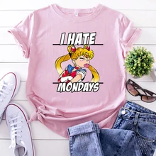 Special Offers Funny Sailor Moon Personality Letters Print Tshirt For Women Goth Korean Style Women'S Shirts Harajuku Fashion Woman T-Shirts Special Offers Funny Sailor Moon Personality Letters Print Tshirt For Women Goth Korean Style Women'S Shirts Harajuku Fashion Woman T-Shirts