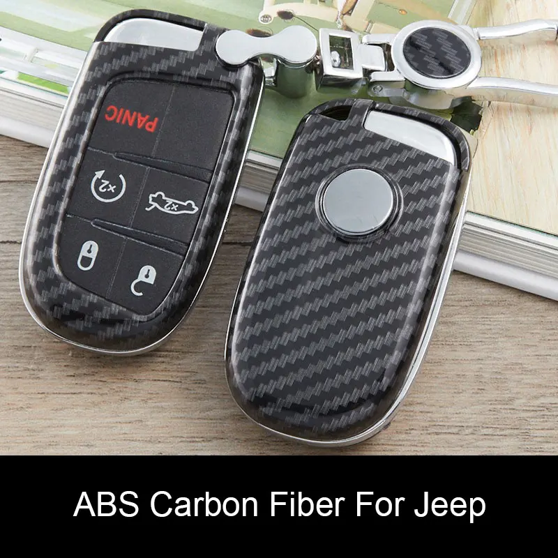 Car Key Cover Case Chain Protector For Jeep Grand Cherokee Chrysler 300C Renegade for Fiat Freemont 2018 | Автомобили и мотоциклы