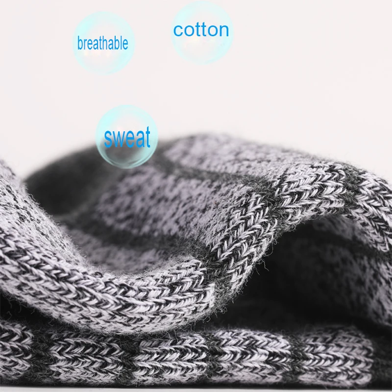 Men Socks 5 Pairs/Lot Autumn Winter Casual Running Sports Hiking Socks Male Long Comfortable Size 38-44