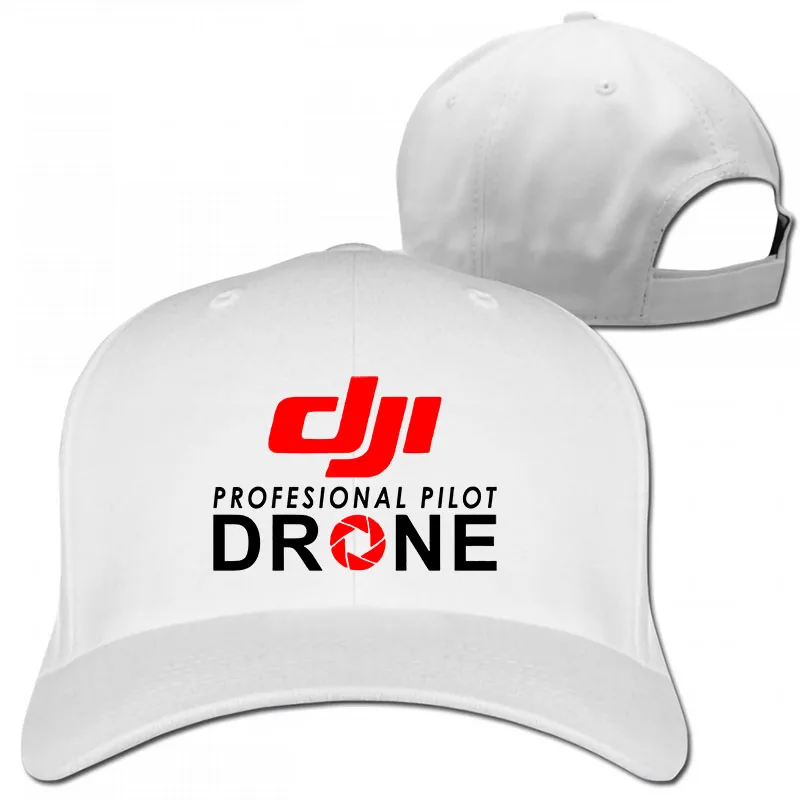 DJI Профессиональный пилот Дрон бейсбольная кепка Мужчины Женщины Дальнобойщик шляпы Мода Регулируемая Кепка - Цвет: 1-White