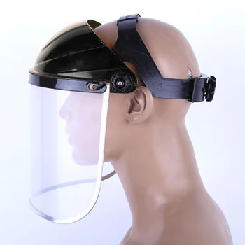 

1 Piece Safety Transparent Clear Lens Full Face Cover Protective Film Anti-fog Face Shield Faceshield