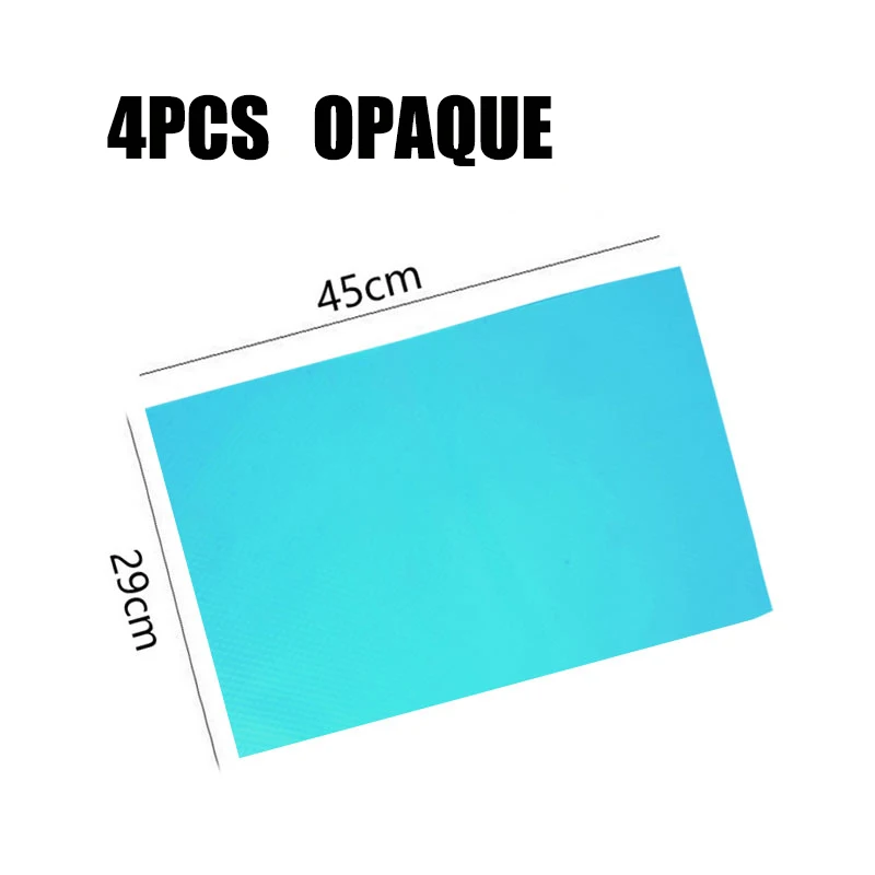 4pcs Blue 4 шт./компл. холодильник водонепроницаемые коврики влаги салфетка под приборы для Кухня холодильник коврик обрастания плесени - Цвет: 4pcs Blue