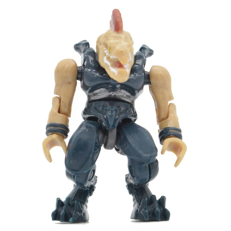 Дешево 10 20 50 шт Лот Halo Wars случайные стили воинов монстров конструкторных блоков, Детские кубики с рисунками из игр Игрушки с Книги об оружии Пистоле...