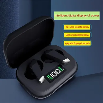 

J70 TWS Bluetooth 5.1 Earphones LED Charging Box Wireless Headphone 9D Stereo Sports Waterproof Earbuds Headsets With Microphone
