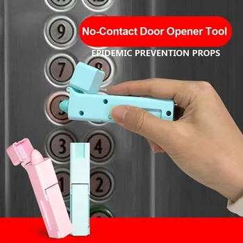 

Zero Contact Sanitary Tool Avoiding Contact Elevator Buttons and Door Handles Button Presser Sanitizer Tool Sanitary Stick