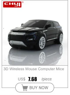 Беспроводная мышь классная Автомобильная мышь 1600 dpi USB 3,0 приемник оптическая компьютерная мышь 2,4 GHz эргономичные мыши для ноутбука ПК