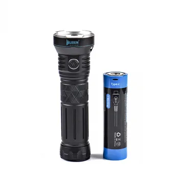 

WUBEN A9 6-Modes 12000LM XHP70.2 Type-C Rechargeable Flashlight 420M Beam Distance LED Torch Spotlight Torch Lantern Lamp