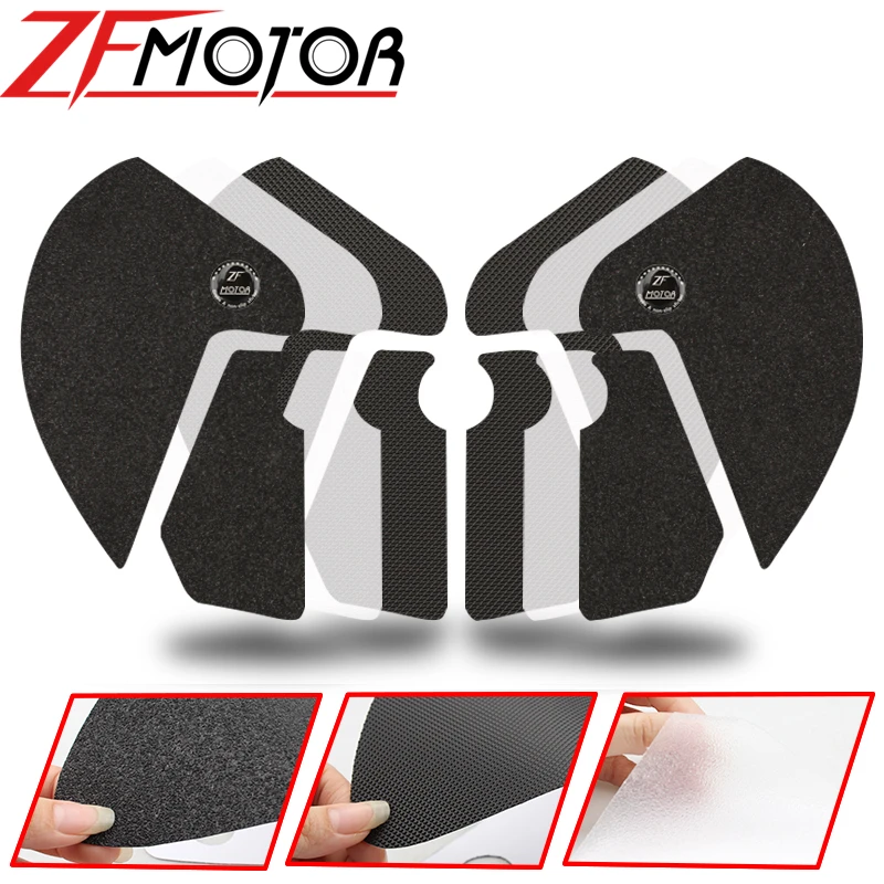 Gas Tank Pad Traction Side Grips Protector Adhesive For Yamaha MT07 MT-07 2018 2019 | Автомобили и мотоциклы