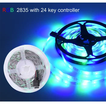 

AIRSSIX USB strip luces led 2M 3M 4M 5M luz led 24Key Light Lamp SMD 2835 tv backlight led lights rgb