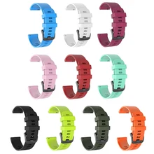 Ремешок для наручных часов с бриллиантами и ремешком с принтом булавка с пряжкой регулируемый силиконовые ремешки наручных часов замена аксессуары для Galaxy Watch