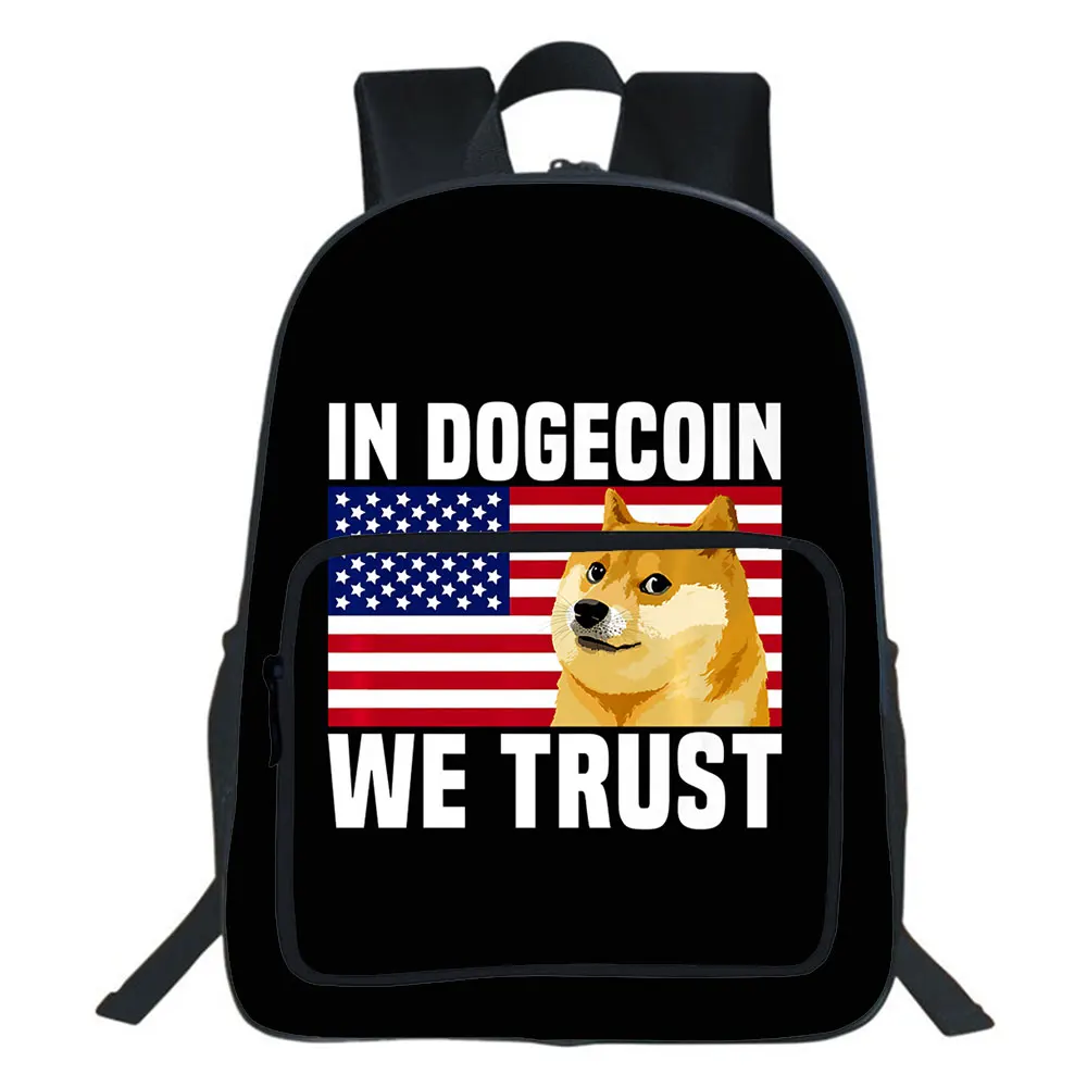 Dogecoin Backpack Cosplay Bag Role Ishigami Senkuu Student Schoolbag Cartoon Peripheral Backpack Travel Bag New