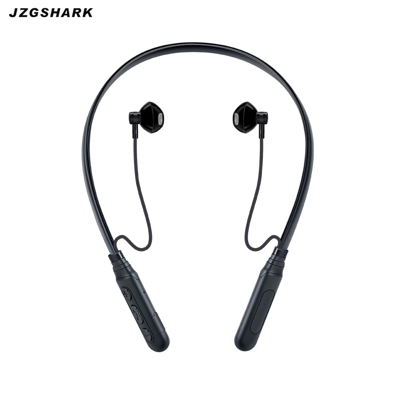 

JZGSHARK Latest Bluetooth Earphones Wireless Sport Headset Neckband Running Stereo Earbuds with Microphone for Andriod iphone