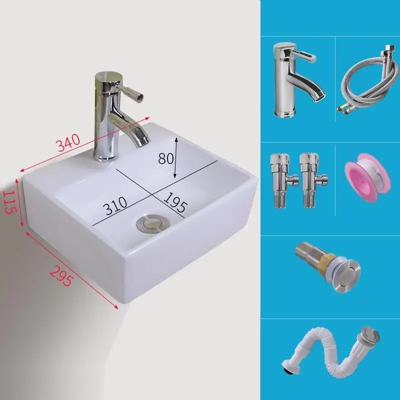 Version S Саль водяной Lavatorio Vanity Bassin Para собре Encimera De Mano Баньо умывальник Куба бассейна поо Banheiro Ванная комната раковина умывальника - Цвет: Version S