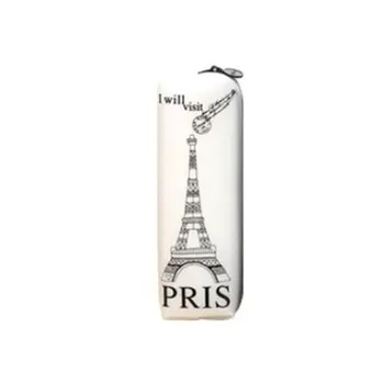 

Super Big Cute Eiffel Tower Pencil Case Silica Gel School Supplies Bts Stationery Gift School Cute Pencil Box Pencilcase Pencil