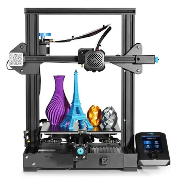 

Creality Ender 3 V2 3D Printer Upgraded Version of Ender 3 Pro: 32-bit Silent Motherboard, Carborundum Glass Bed Resume Printing