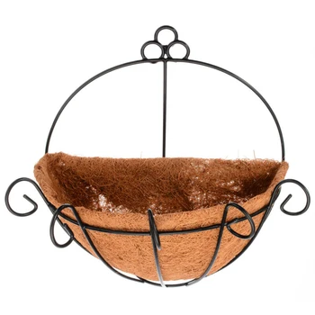 

Semicircle Flowerpot Plant Storage Holder Wall Hanging Planter Balcony