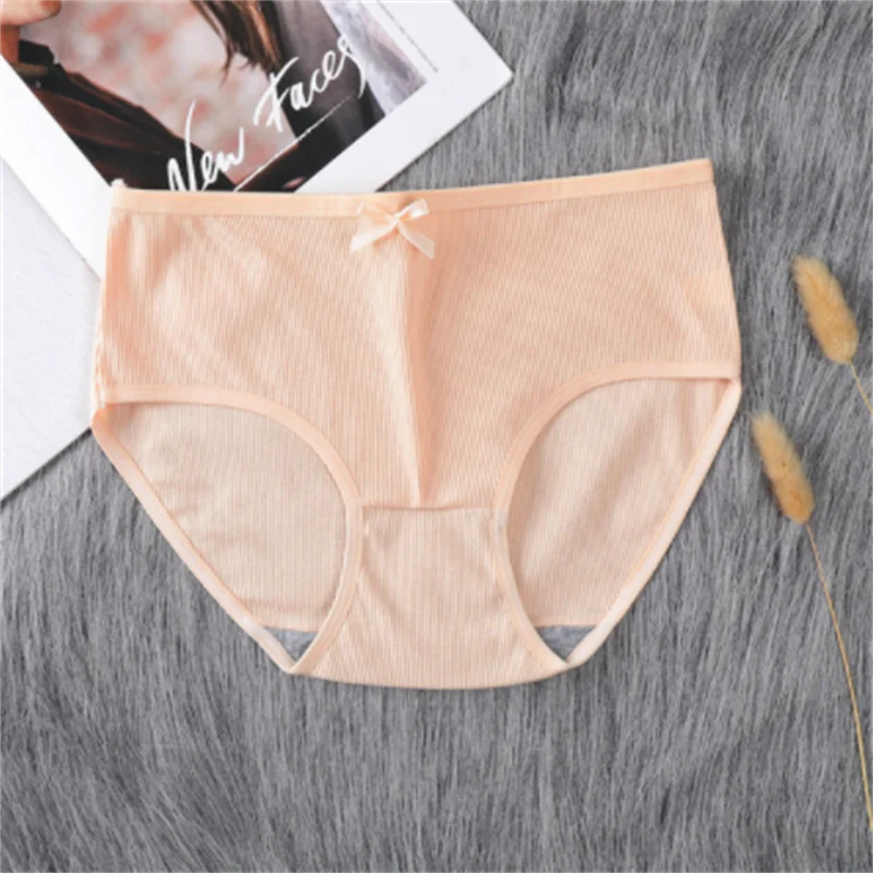 Seamless Panty Set Underwear Female Comfort Intimates Fashion Ladies Mid Waist Briefs Panties Women Sexy Lingerie high rise thongs