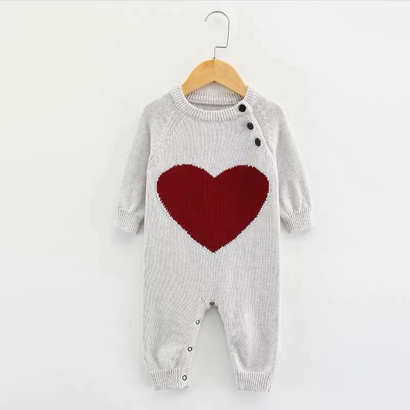 Tinypeople/детские вязаные комбинезоны; хлопковый зимний теплый комбинезон для новорожденных мальчиков; Одежда для девочек; одежда для малышей; комбинезон с длинными рукавами