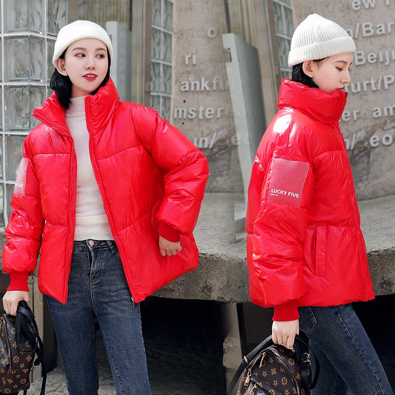 

According to Nalini 19 New Style down Jacket Women's Korean-style Loose-Fit Versatile Fashion Casual Stand Collar Short-height C