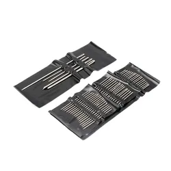 Aiguilles à coudre en métal, argent et acier inoxydable, ensemble de 55 pièces, épingles à coudre utiles, outils à main de bricolage à domicile 