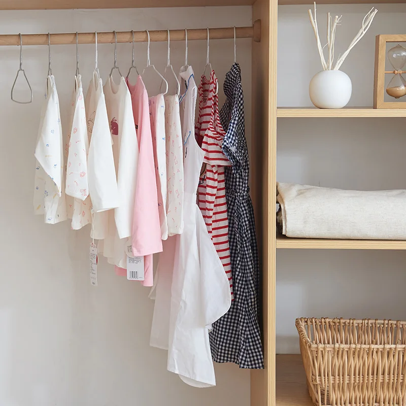 Creative Anti-slip Clothes Rack Online Celebrity PVC Coated Hanger Travel Magic Clothes Rack Children Environmentally Friendly I