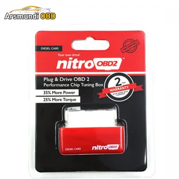 

Plug and Drive NitroOBD2 Performance Chip Tuning Box for Diesel Cars with 2 Year Warranty