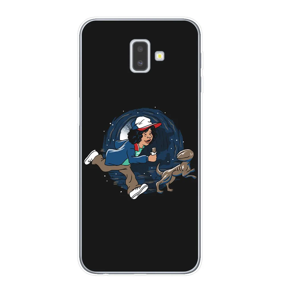 Странные Вещи Сезон 3 DEMOGORGON HUNTER Мягкий ТПУ чехол для телефона чехол для samsung J3 J5 J7 J4 J6 Plus Note 10 Pro