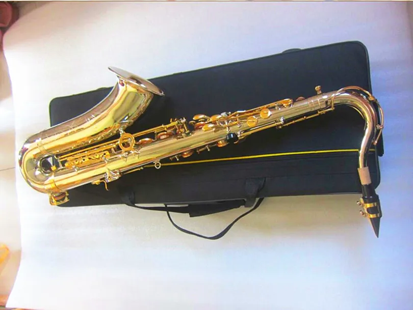 Description Picture 5 of itemJupiter JTS-1100SG Bb Tenor Saxophone Brass Silver Nickel Body Gold Key B Flat Sax Instrument with Case New