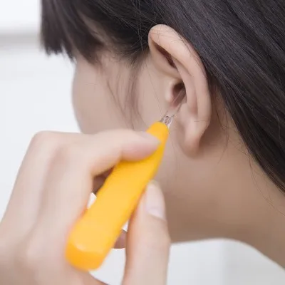 Ear pick светящийся Ear pick детский Ear Cleaning Baby Ear Wax Mining God инструмент Ear pick изготовитель фар в комплекте