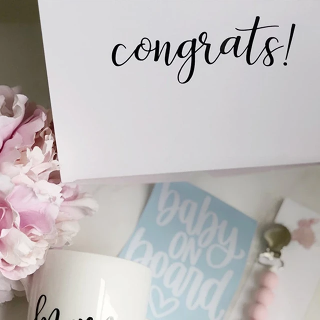 Congratulations Pregnancy Gift Set, Pregnancy Gift, Baby