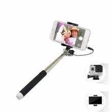 Складной монопод мини селфи палка для Gopro Hero 5 4 3 Session Xiaomi yi 4K SJCAM SJ4000 для iPhone XIAOMI samsung phon