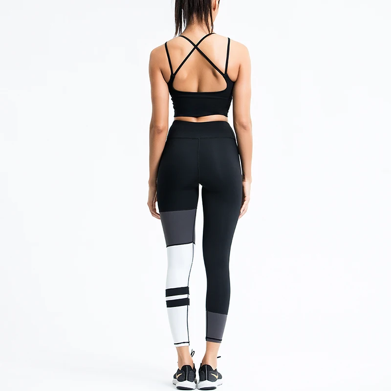 Women Seamless Yoga Set Fashion Striped Gym Clothing Push up Sports Bra High waist Yoga Leggings Workout Fitness Sports Suit Women Seamless Yoga Set Fashion Striped Gym Clothing Push up Sports Bra High waist Yoga Leggings Workout Fitness Sports Suit