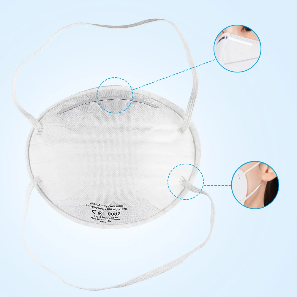 

10PCS Professional FFP2 Anti-dust Mouth Mask Safety PM2.5 Anti-air Pollution Protection Mask Unisex Anti-Fog Mask Fast Shipping