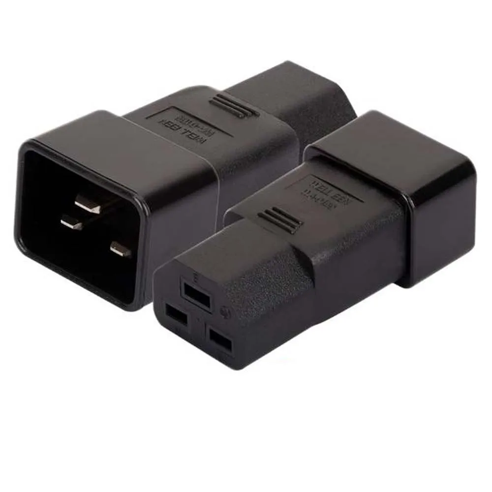 Black 10A/16A copper IEC320 C5 C6 C7 C8 C9 C13 C14 C15 C19 C20 C21 electrical AC plug PDU chassis server plug socket converter