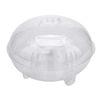 

1pc Plastic Transparent Fly Trap Flytrap Cage Pest Catching Tool Fly Catcher for Home Restaurant Hotel (Transparent)