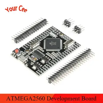 

Mega2560 PRO Embed CH340G/ATMEGA2560-16AU USB For Arduino Development Board With Male Pinheaders Compatible MEGA 2560 DIY
