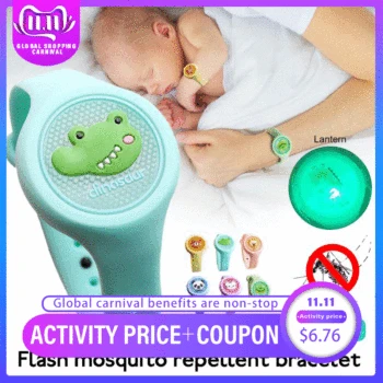 

6pcs Dropship Mosquito Killer Silicone Wristband Summer Mosquito Repellent Bracelet Anti Mosquito Band Children Insect Killer