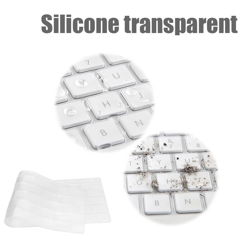 Denmark Keyboard Cover forMacbook Pro13 Retina 15 Air13.3 EU Enter A1466 A1502 A1398 A1278A1286 Keyboard Cover Protective Film,White