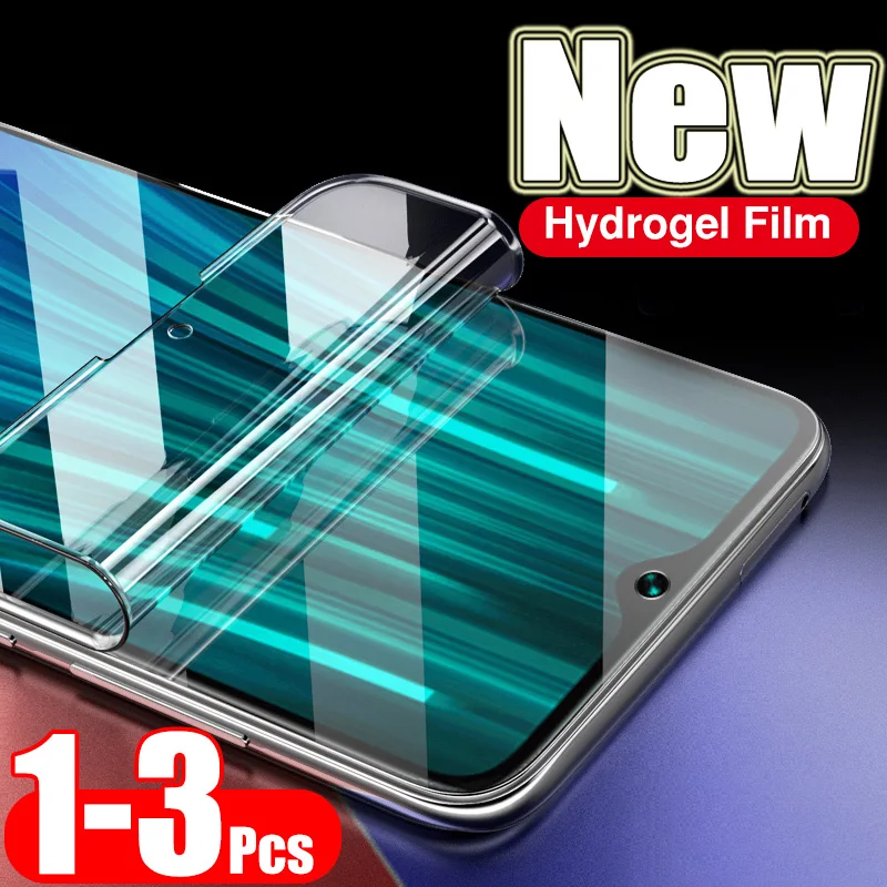 Мягкая Гидрогелевая пленка Защитная для экрана Xiaomi redmi note 8 7 pro 8t Y3 Go 7a 5 5a K30 K20 9t Solf