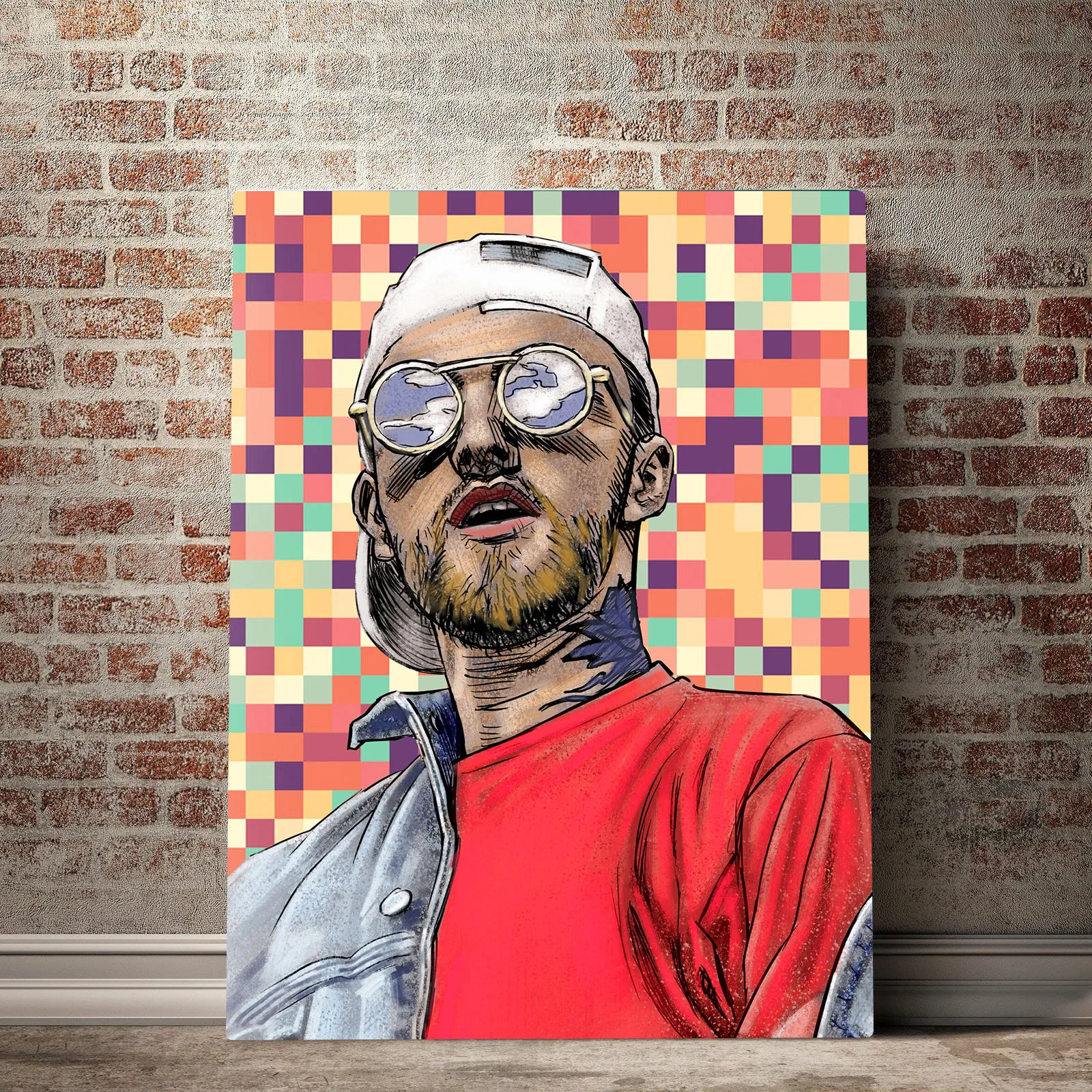 CAPICS оригинальный плакат MAC MILLER серия новый дизайн Популярная Культура Рэппер