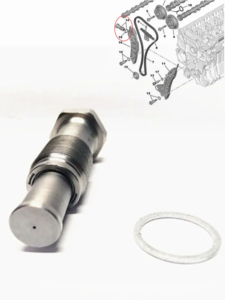 Timing chain tensioner 0829G3/11314609483/11317601809/829e1 for BMW Mini 207/308/508/3008/RCZ/208 For Citroen C4/C3/DS5/DS4/DS3 |