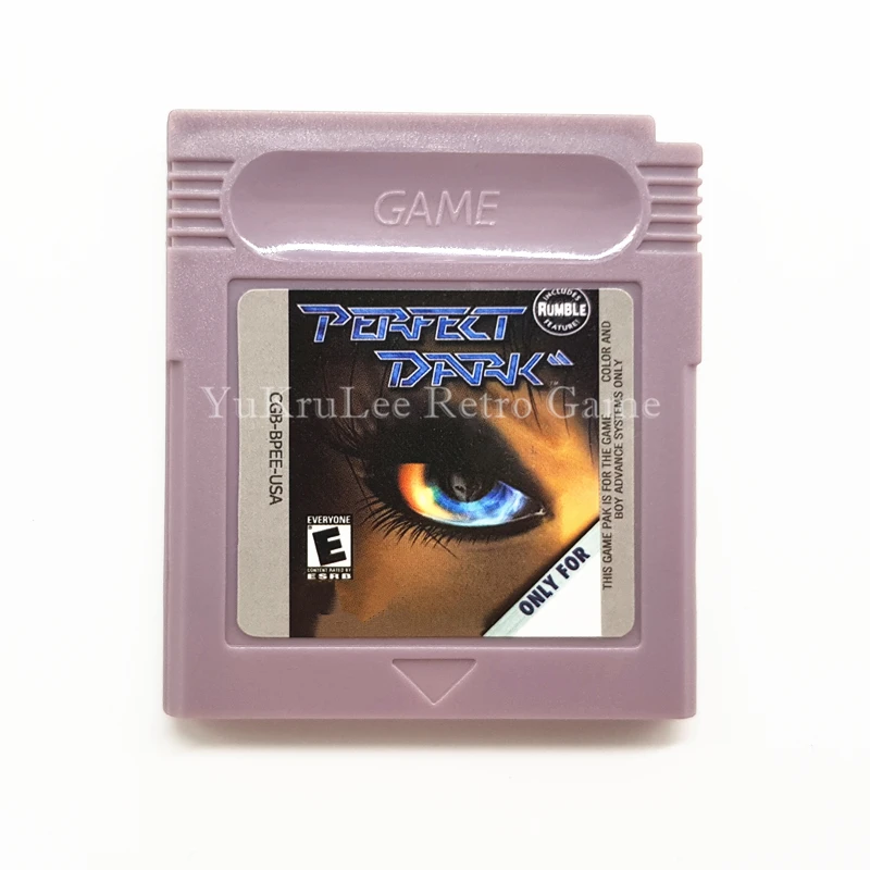 Perfect Dark 16 Bit видео игровая карта-картридж версия на английском языке