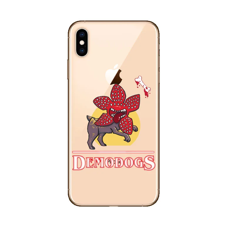 TPU Для iphone 6 7 8 чехол tv Stranger Things Мягкий силиконовый чехол для телефона iphone 11 11Pro X XS Max XR 7Plus 8Plus 6SPlus 5s SE - Цвет: TPU