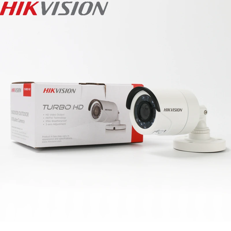 HIKVISION международная версия DS-2CE16D0T-IRF Turbo HD 1080P IR Bullet Камера переключаемая TVI/AHD/CVI/CVB IP66 водонепроницаемая