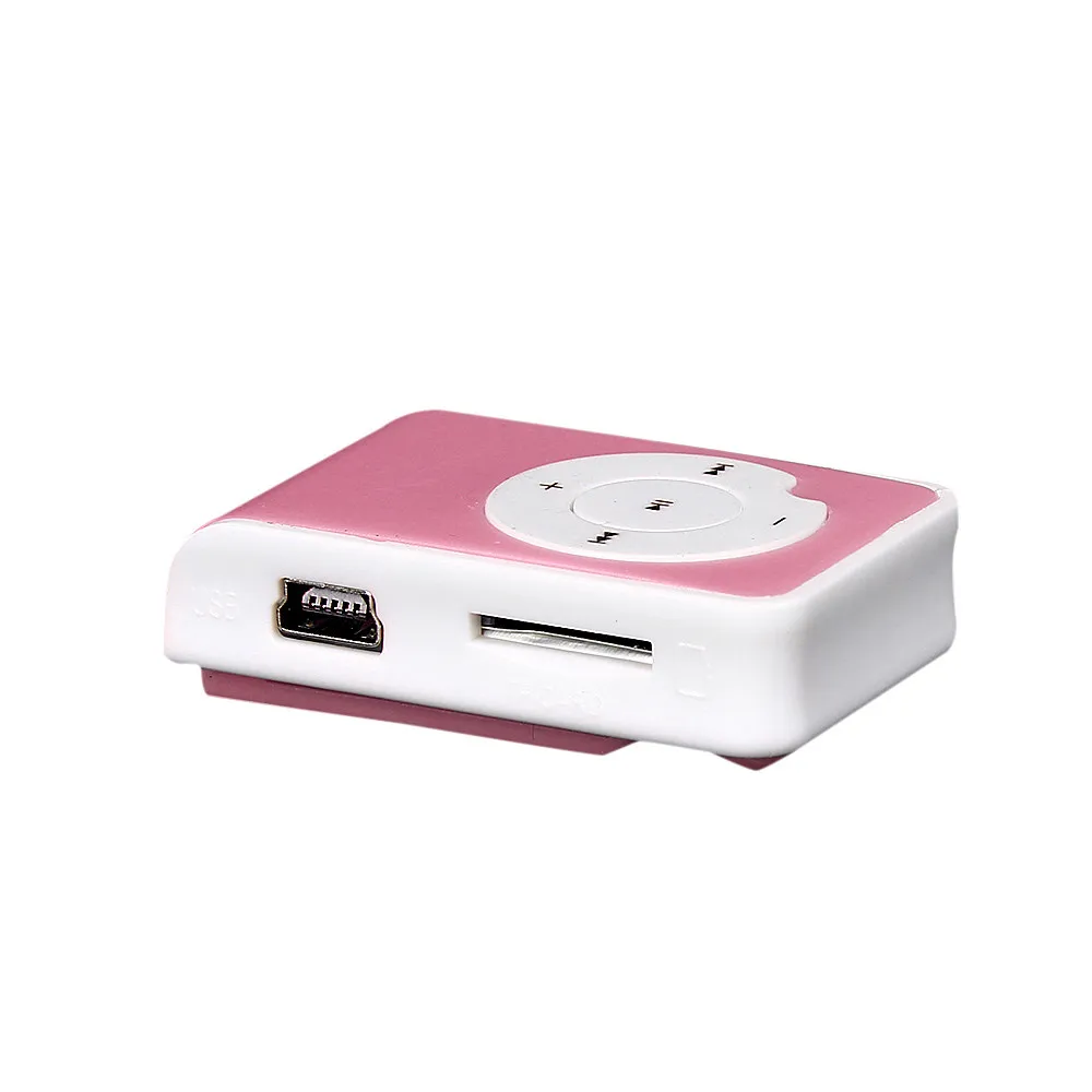 Горячая супер маленький мини-зажим металлический USB MP3 плеер Поддержка Micro SD TF карта музыкальный медиа# T2