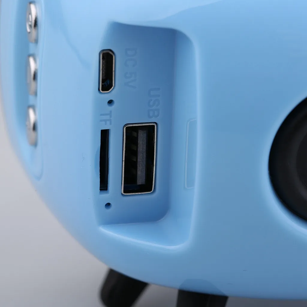 20# беспроводной динамик 5 Вт перезаряжаемый с usb-мини портативный Ретро Винтаж 140x70x95 мм fm-радио Поддержка bluetooth AUX динамик для карты TF