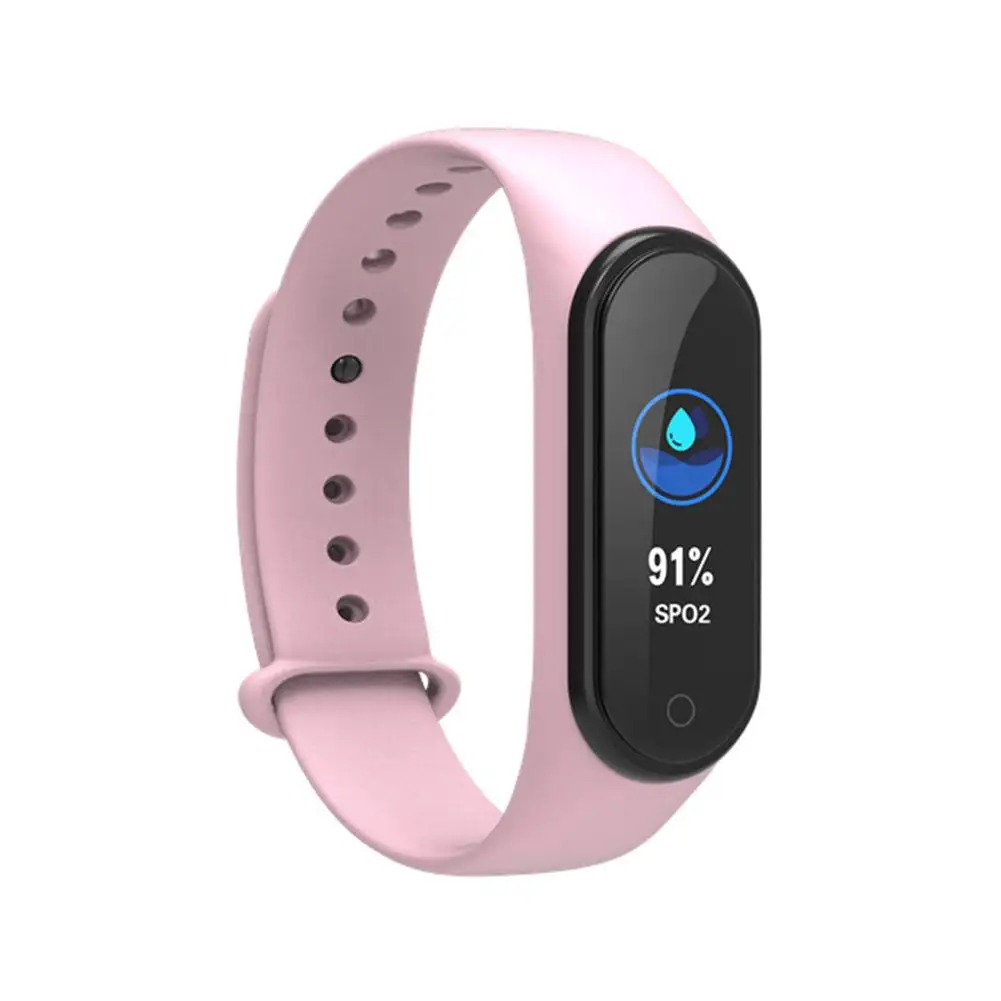 IP67 Водонепроницаемый Bluetooth Смарт-часы M4 Bluetooth браслет пульсометр кровяное давление мониторинг сна Смарт-часы браслет