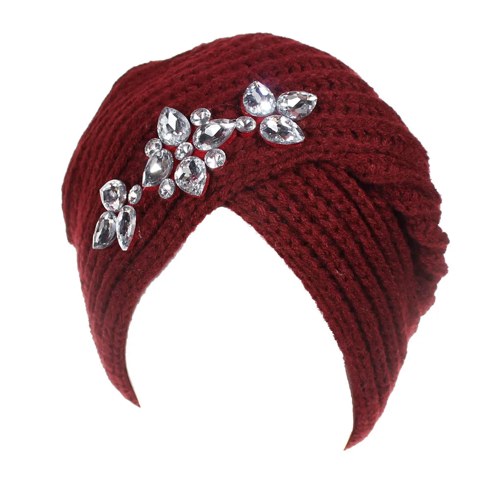 Женская шапка с цветком Raihestone женская шапка женский головной убор с раком химиотерапия Шляпа Шапка-бини шарф Тюрбан, повязка на голову Modis шапка Gorra Mujer# BL2