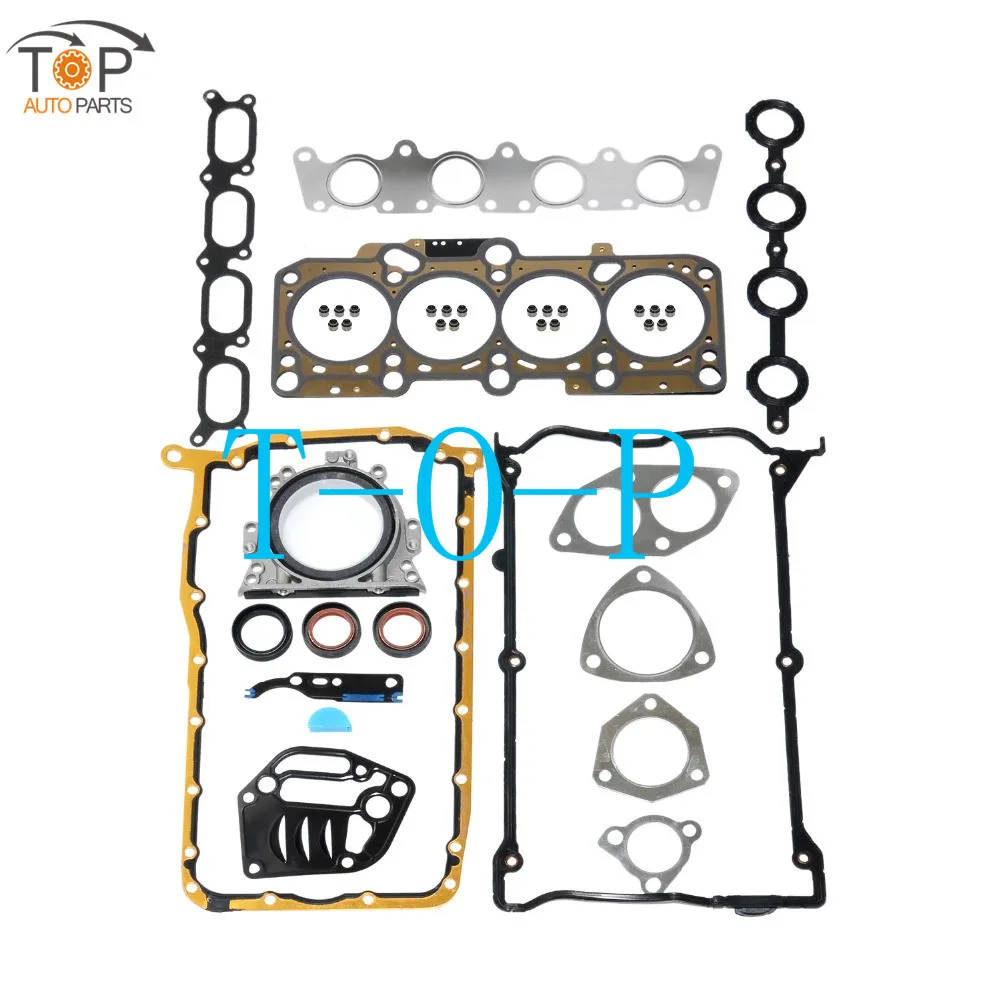 

Bora 1.8T Engine Complete Overhaul Rebuilding Gasket Kit 058 198 001 A For Volkswagen
